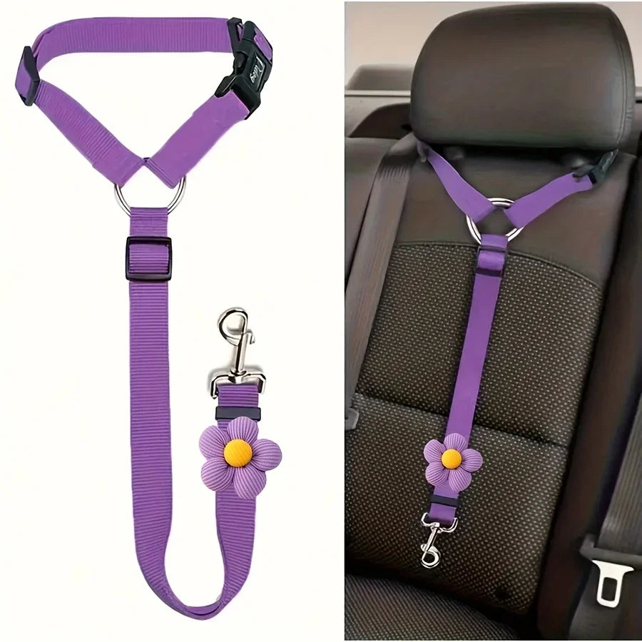 Cinturón de seguridad para perros, correa de sujeción para mascotas en vehículos, arnés de seguridad para perros en coche, regalo de Navidad