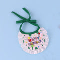 1 Pc Pet Birthday Hat and Bib Set, Cute Pet Party Costume for Small, Medium, Large Dogs and Cats, Pet Birthday Photo Prop