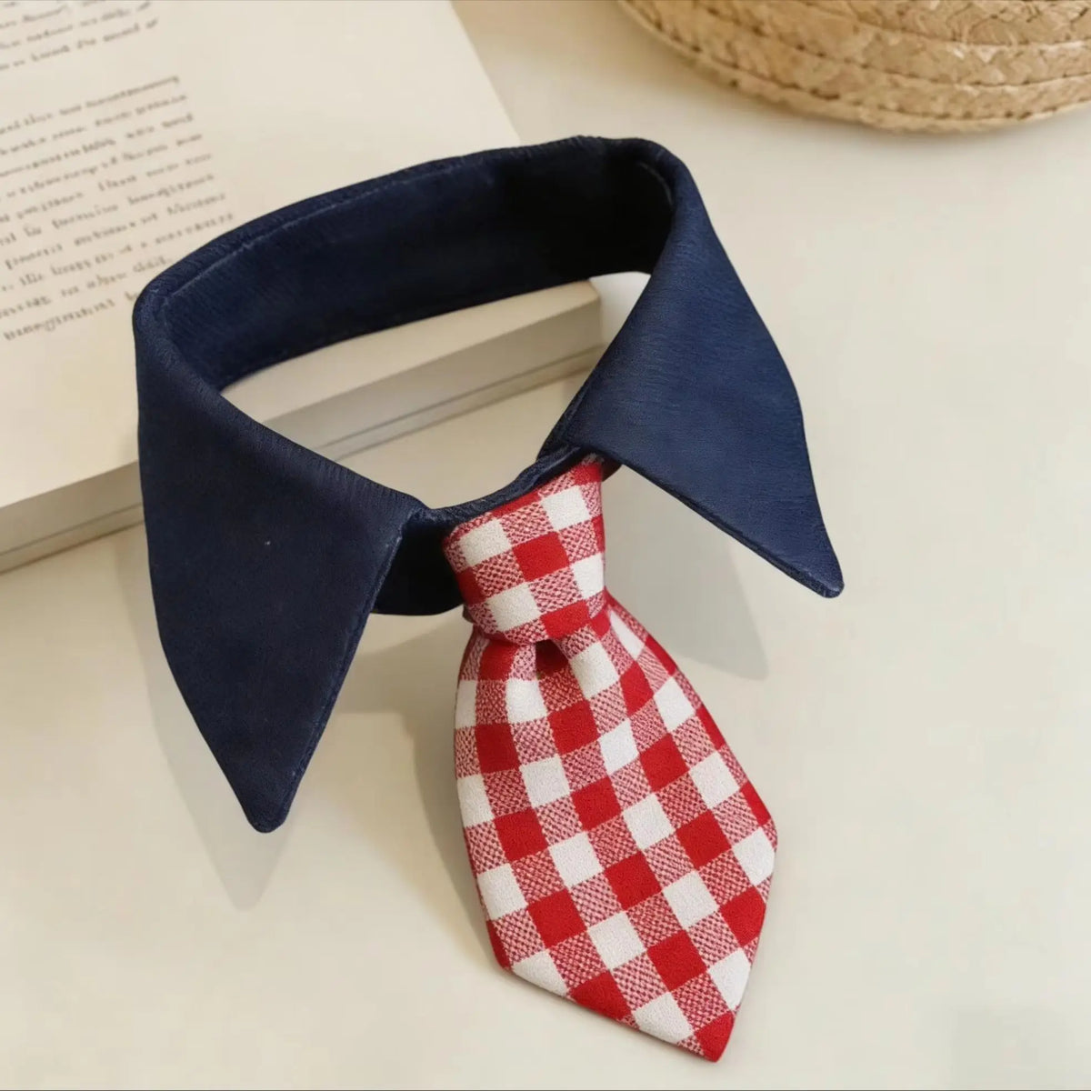 Camisa formal de caballero con cuello para mascotas, corbata a cuadros, botones a presión, para perros pequeños y gatos, uso diario, bodas, cumpleaños, disfraz para fotos, decoración, regalo