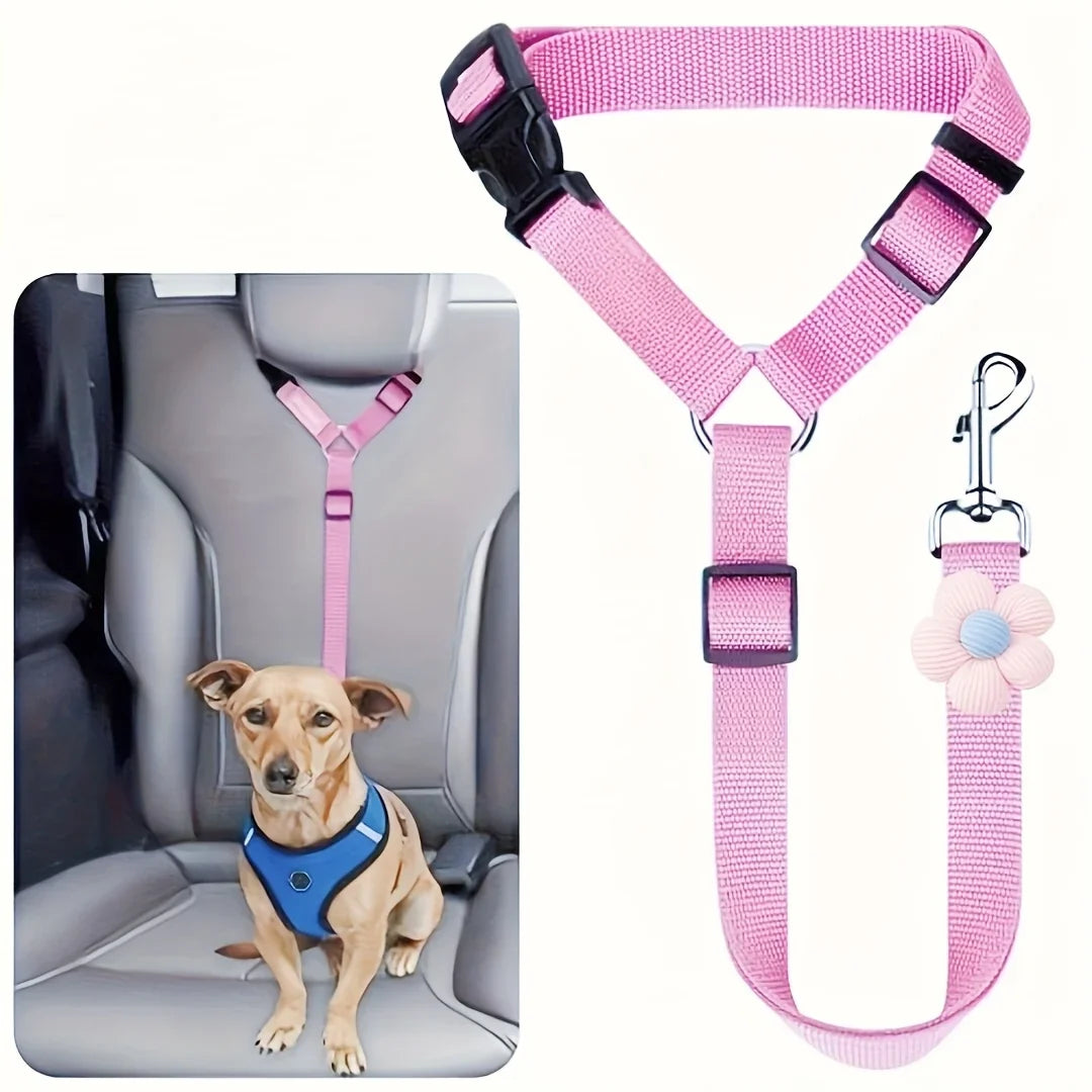 Cinturón de seguridad para perros, correa de sujeción para mascotas en vehículos, arnés de seguridad para perros en coche, regalo de Navidad
