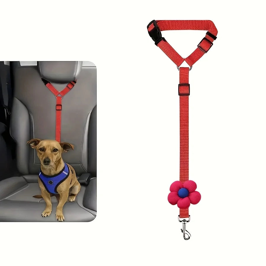 Cinturón de seguridad para perros, correa de sujeción para mascotas en vehículos, arnés de seguridad para perros en coche, regalo de Navidad
