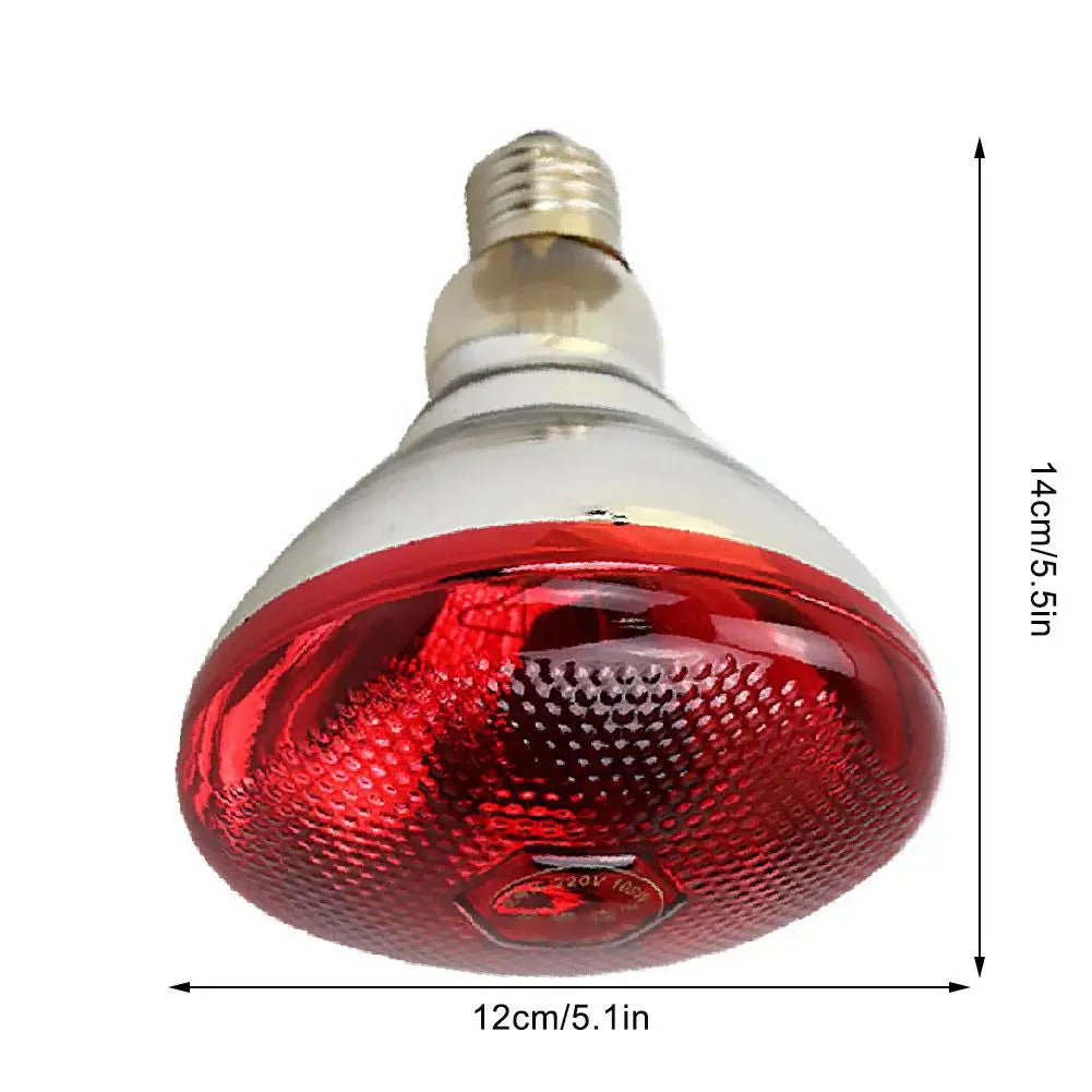 Thickened Poultry Heating Lamp Breeding Bulb High Quality E27 100W/150W/200W/250W LED Light Pet Brooder Hatch Chick Heater Bulb