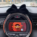 For Mini Cooper R50 R52 R53 R55 F56 R57 R58 R59 R60 Car Steering Wheel Panel Bow Interior Decoration Emblem Sticker Auto Parts