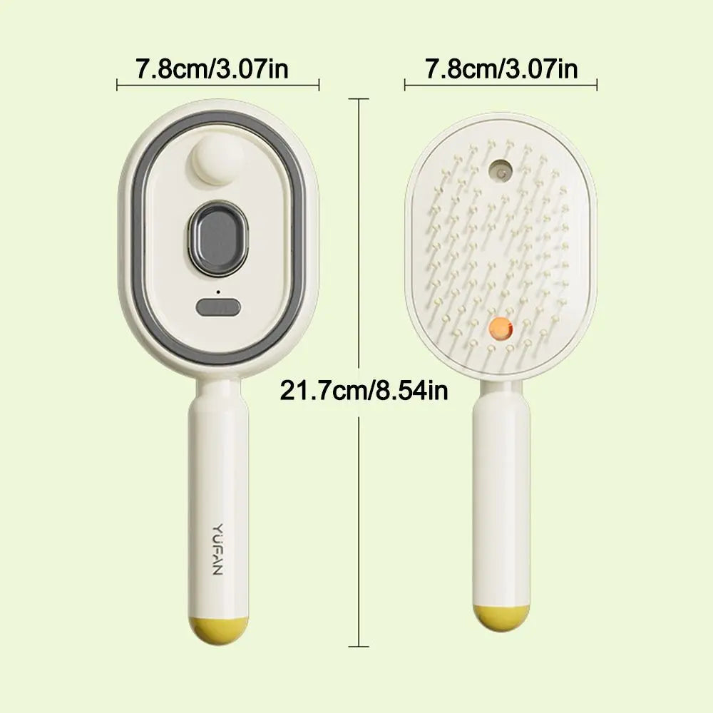 Durable Electric Hair Care Spray Massage Comb Anti-static Self-cleaning Spray Airbag Combs Scalp Massager Gifts