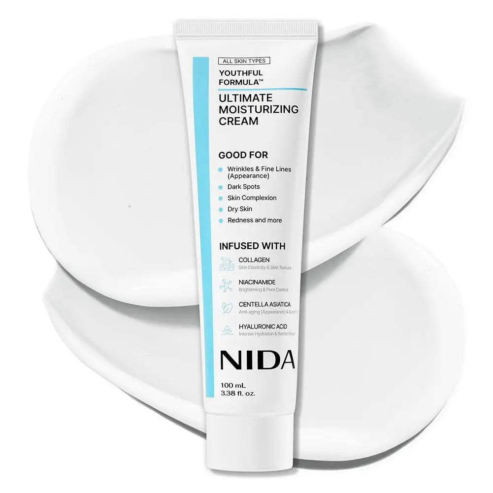 Firming Face Moisturizer with Centella Asiatica, Improves Skin Elasticity, Deep Hydration, Skin Barrier Support for All Skin Types