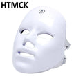 HTMCK 7-Color LED Light Therapy Face Mask | At-Home Photon Beauty Mask, Skin Renewal, Acne Treatment & Anti-Wrinkle Skincare Device