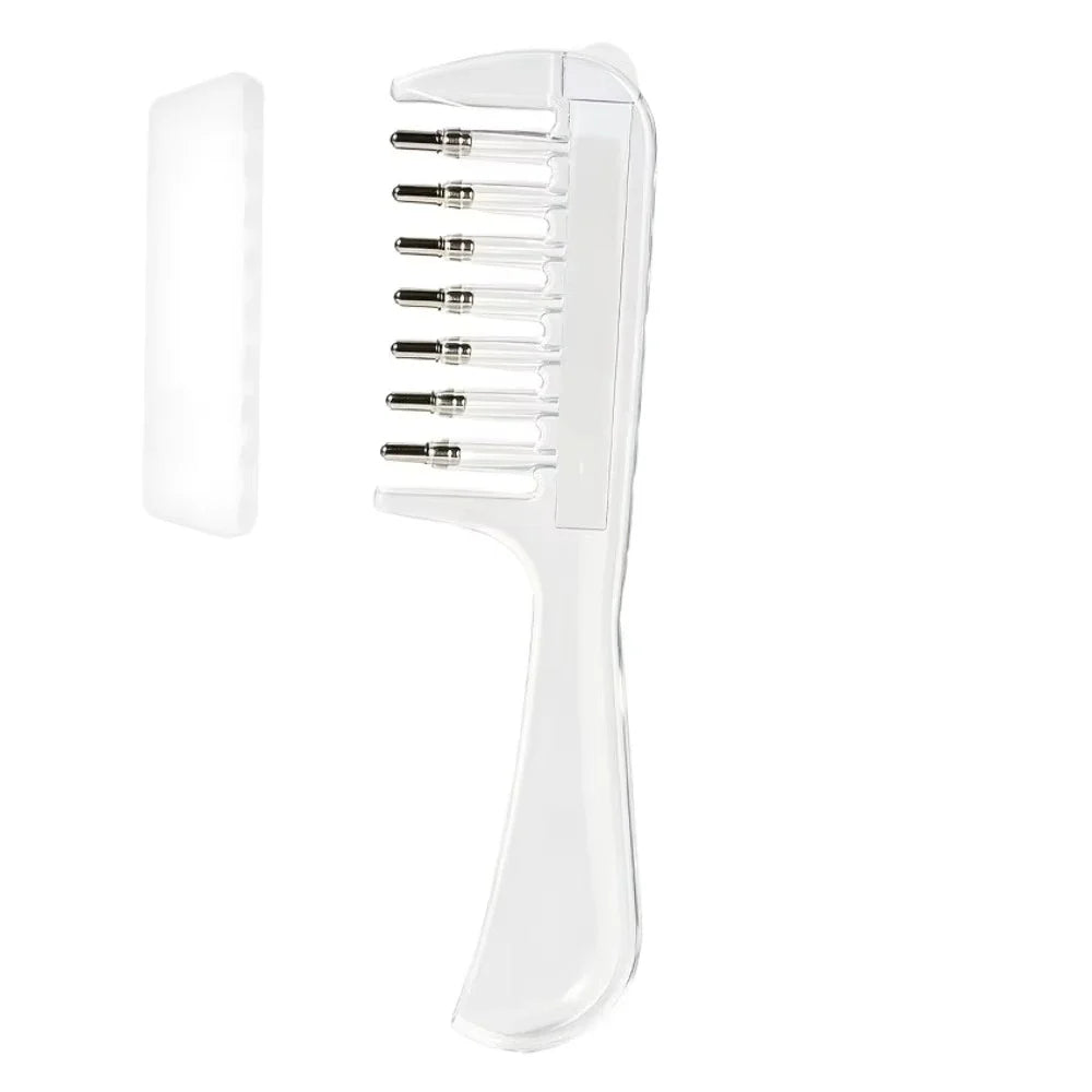 Portable Transparent Hair Root Comb Liquid Guide Applicator Scalp Massage Comb Hair Oil Serum Brush Anti-Leak Hair Care Tool