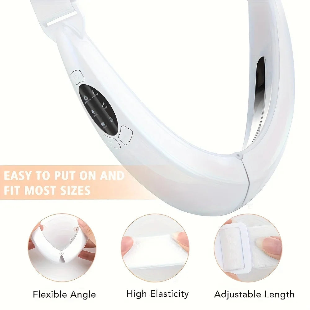 Cloud Prime Health Care V-Line Electric Face Massager Double Chin Eliminator Vibration Facial Vibration Massage Fat Reducer Lifting Tools For Christmas And New Year Gifts