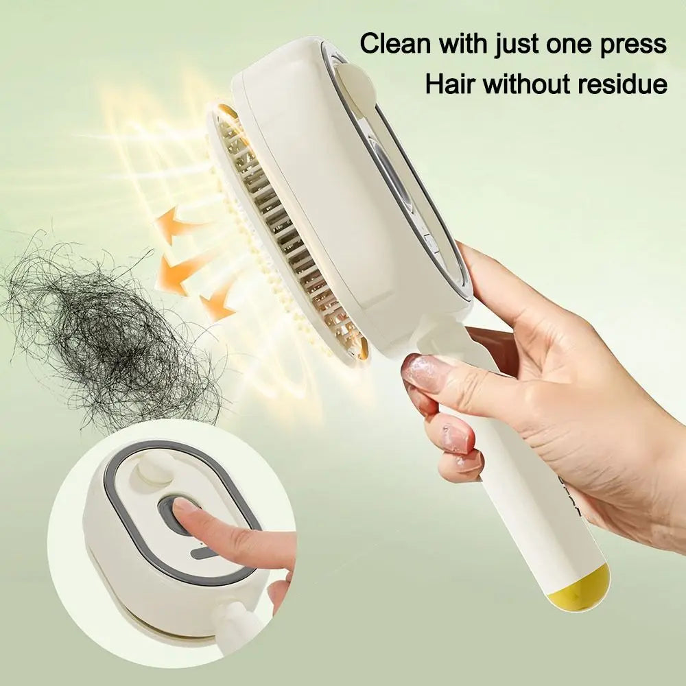 Durable Electric Hair Care Spray Massage Comb Anti-static Self-cleaning Spray Airbag Combs Scalp Massager Gifts