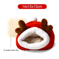 Small Pet Sleeping Bed Hamster Supplies Cotton Nest Pet Rat Hammock Hedgehog Squirrel Soft Warm Insulated Winter Cottage