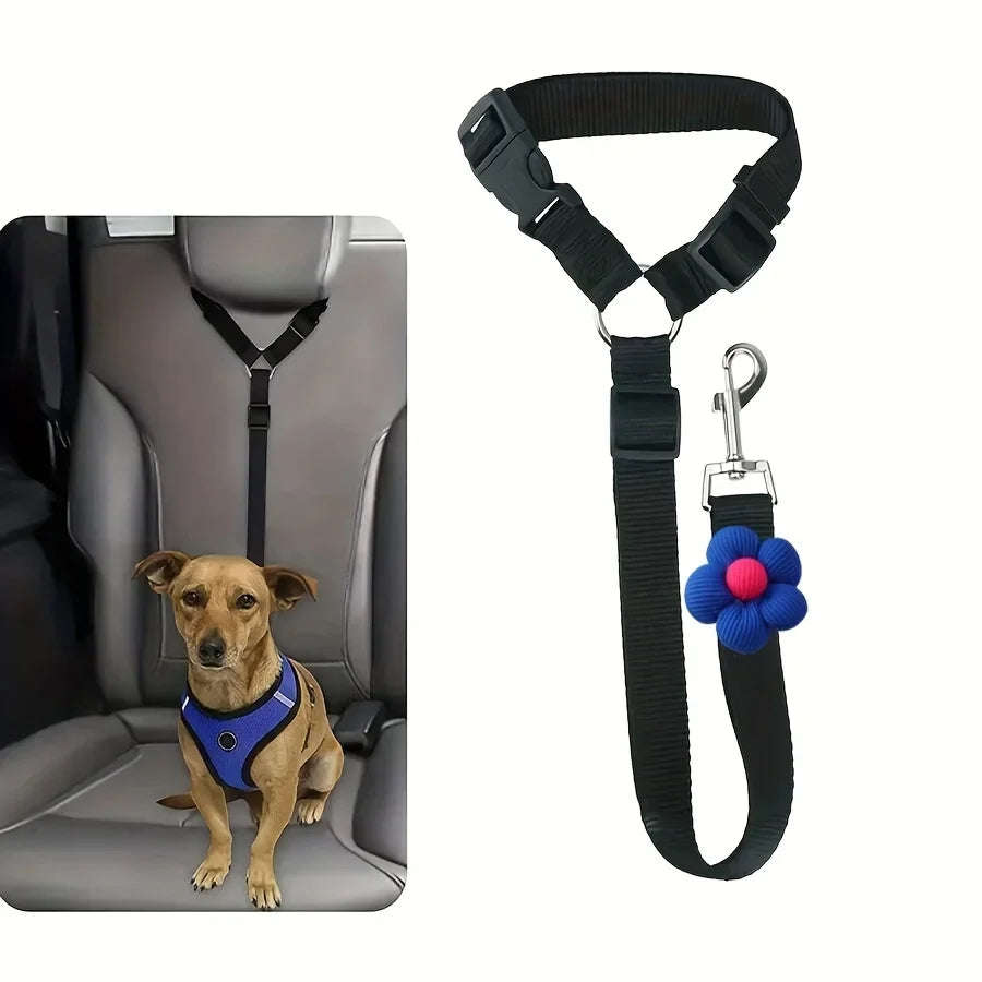 Cinturón de seguridad para perros, correa de sujeción para mascotas en vehículos, arnés de seguridad para perros en coche, regalo de Navidad