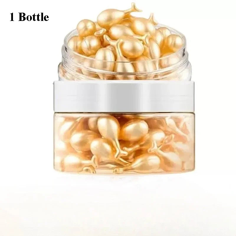 50Pcs Collagen Face Care Capsules Serum Spot Acne Wrinkle Remover Firming Whitening Hyaluronic Acid Essence Skin Care New Style