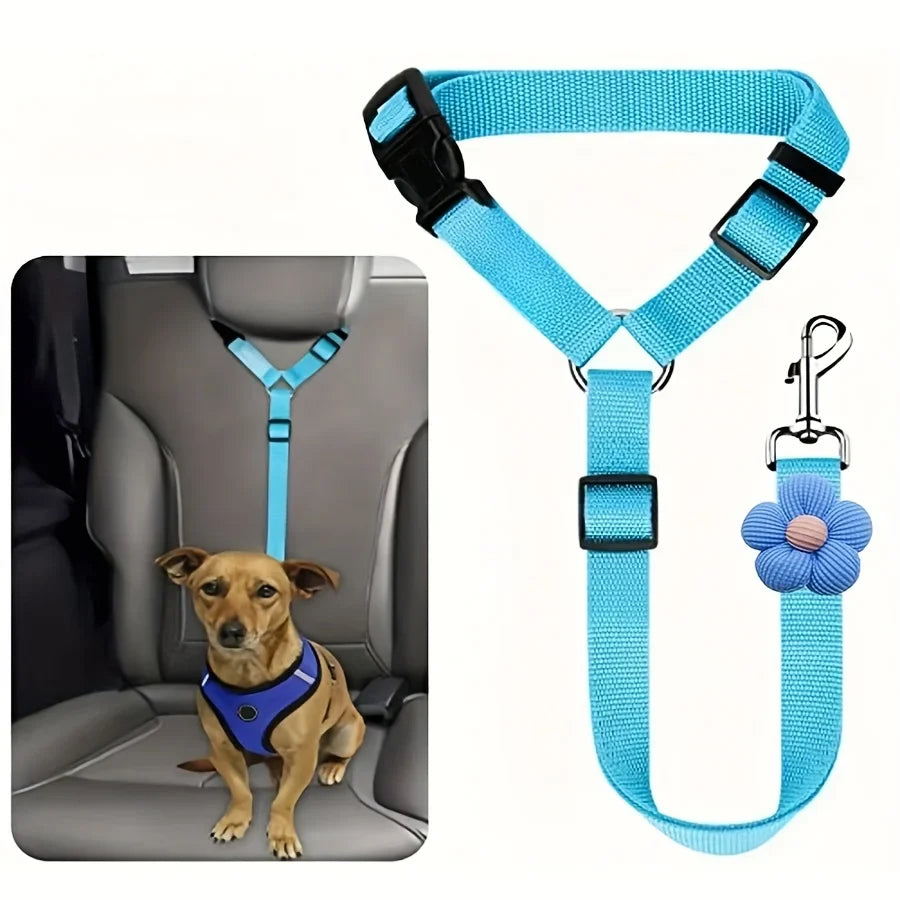 Cinturón de seguridad para perros, correa de sujeción para mascotas en vehículos, arnés de seguridad para perros en coche, regalo de Navidad