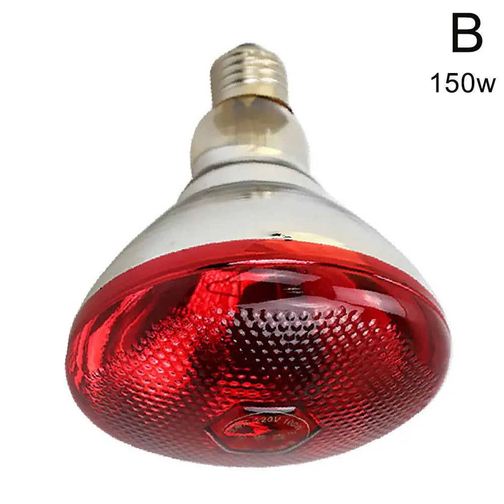 Thickened Poultry Heating Lamp Breeding Bulb High Quality E27 100W/150W/200W/250W LED Light Pet Brooder Hatch Chick Heater Bulb
