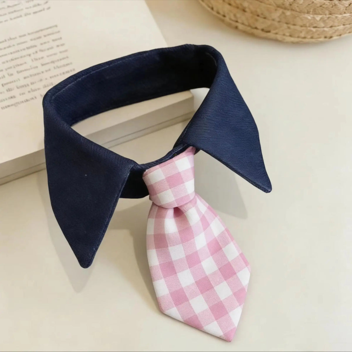 Camisa formal de caballero con cuello para mascotas, corbata a cuadros, botones a presión, para perros pequeños y gatos, uso diario, bodas, cumpleaños, disfraz para fotos, decoración, regalo