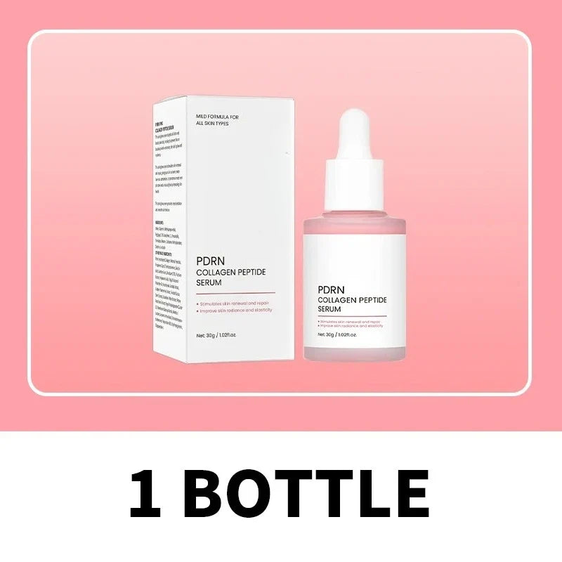 Sérum facial de péptidos de colágeno y PDRN de salmón para piel apagada - Aumenta la elasticidad, renovación y reparación de la piel, producto de belleza coreano